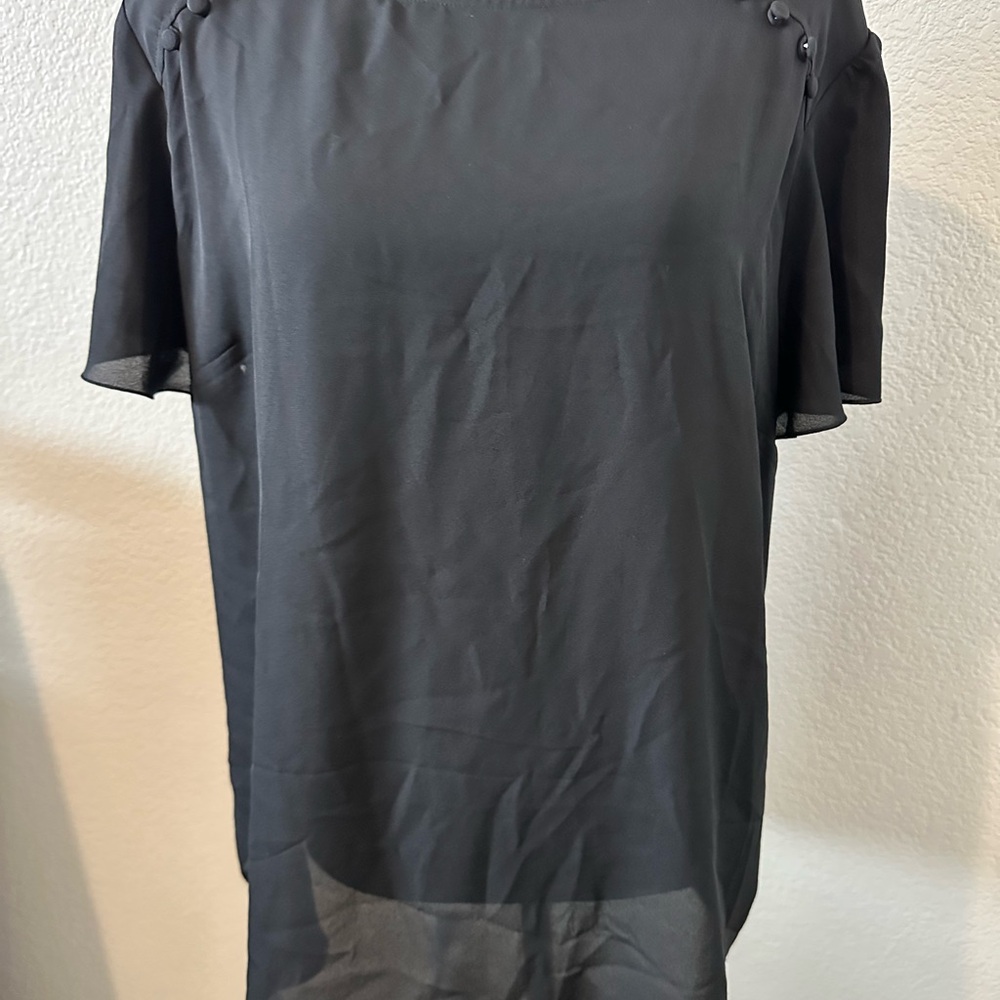 Elegant Black Women's Blouse